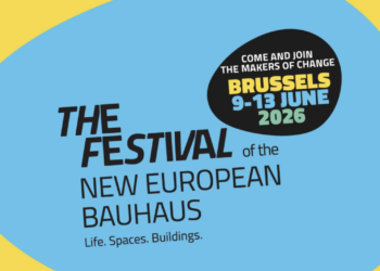 Locandina del festival del nuovo Bauhaus europeo. Crediti: Commissione europea