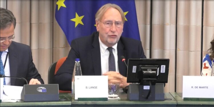 Bernd Lange, relatore della proposta. Fontw: EBS
