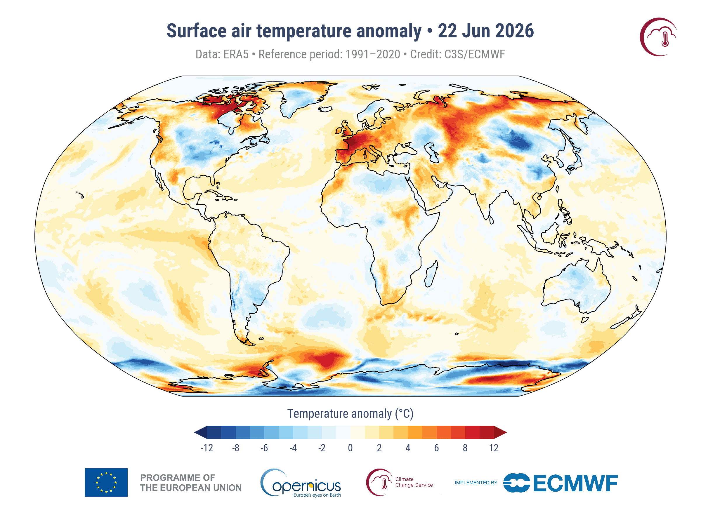 L’Europa nell’ondata di calore, Climate Central: “Temperature 5 volte più probabili per il cambiamento climatico”
