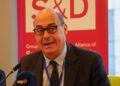 L'eurodeputato Nicola Zingaretti durante la presentazione del patto del Mediterraneo alla stampa, 3 giugno 2026. Crediti: Staff del PD al Parlamento europeo