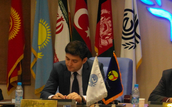 Orkhan Zeynalov, vice ministro per l'Energia dell'Azerbaijan [Foto: governo azero https://minenergy.gov.az/en/xeberler-arxivi/energetika-nazirliyinde-beynelxalq-emekdasliq-sobesinin-mudiri-vezifesine-yeni-teyinat-olub]