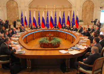 Un momento del summit UE-Russia del 2013 [foto: European Council]
