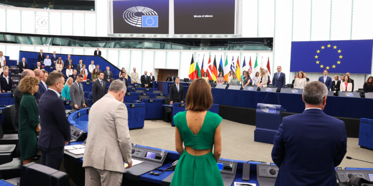 Sessione plenaria del Parlamento europeo a Strasburgo. Crediti: Parlamento europeo