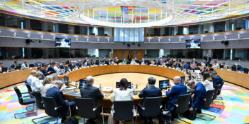 Riunione del consiglio Affari esteri del 13 luglio 2027. Crediti: Consiglio UE