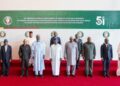 Una foto pubblicata sulla pagina Facebook dell'ECOWAS mostra i capi di Stato e di governo all'apertura della 69ª conferenza dell'ECOWAS a Freetown il 19 luglio 2026. ECOWAS/FACEBOOK