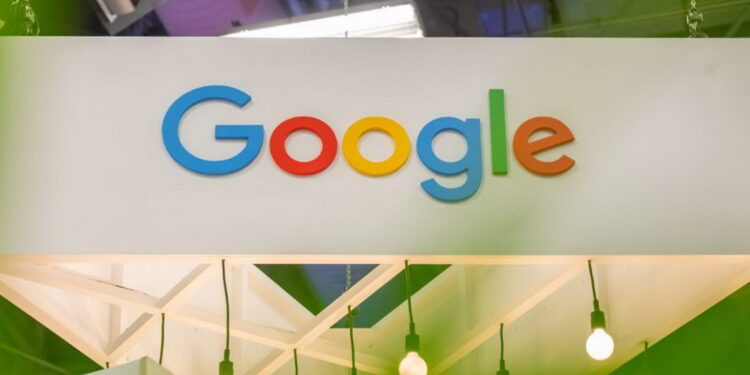 GOOGLE INSEGNA LOGO AZIENDA [foto: imagoeconomica]
