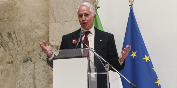Giovanni Malagò, presidente della FIGC [foto: Sara Minelli/imagoeconomica]