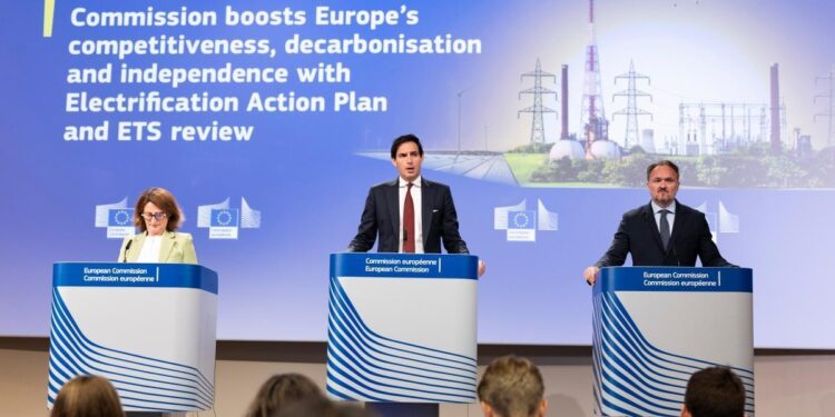 Elettrificazione - ETS - UE - Hoekstra - Ribera - Jorgensen