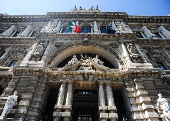 La facciata della Corte di cassazione a Roma [foto: Mstyslav Chernov/Wikimedia Commons]