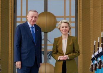 Erdoğan e von der Leyen (Imagoeconomica)