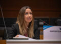 La Presidente del CESE, Nicoletta Merlo [fonte Eunews]
