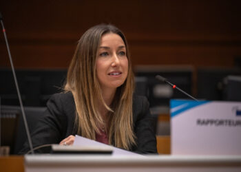 La Presidente del CESE, Nicoletta Merlo [fonte Eunews]