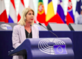 Carolina Morace in Aula [Strasburgo, 18 giugno 2026. Foto: Alexis Haulot.  Copyright: © European Union 2026 - Source : EP]