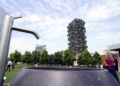 Veduta del 'Bosco verticale' a Milano [Foto: Sergio Oliverio/imagoeconomica]