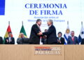 Firma dell'accordo di partenariato UE-Mercosur [Asuncion, 17 gennaio 2026. Foto: Frederic Sierakowski/imagoeconomica]