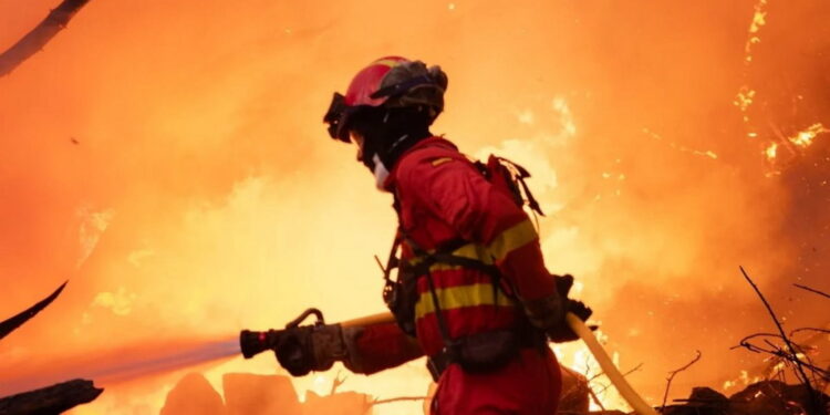 Incendi in Spagna [foto: imagoeconomica]
