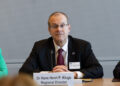 Hans Kluge durante un incontro a palazzo Berlaymont nel 2024. Crediti: Commissione europea