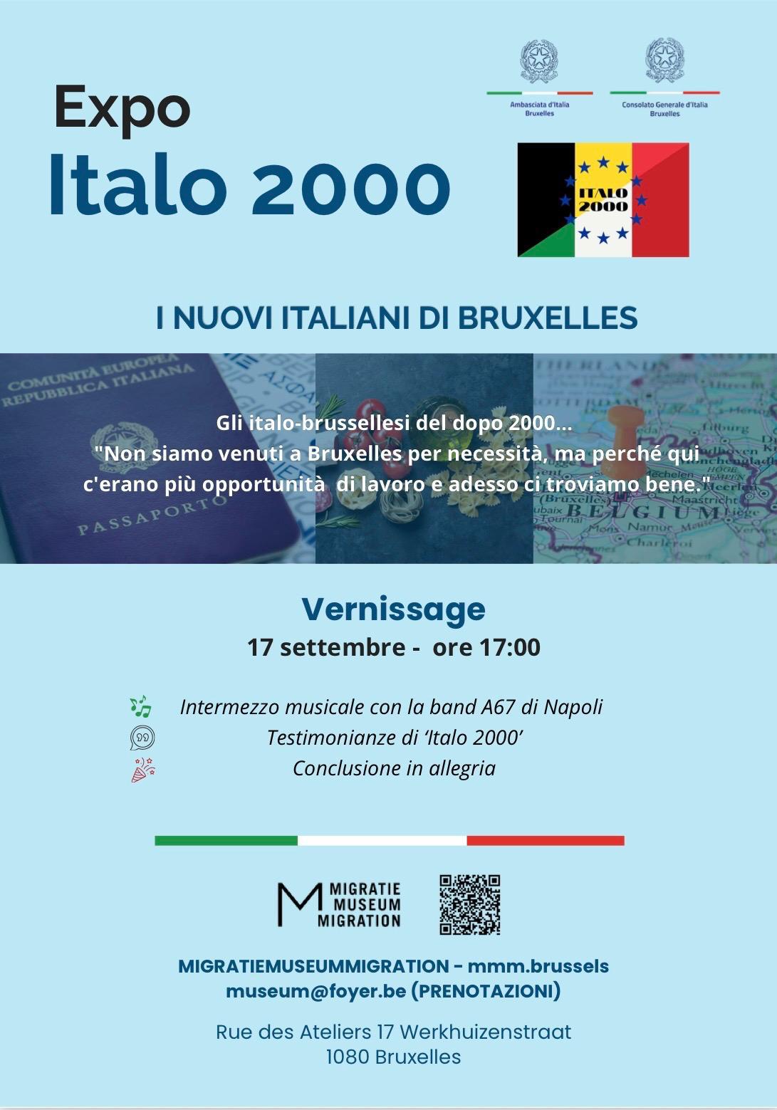 I nuovi italiani di Bruxelles - evento dell'Expo Italo 2000