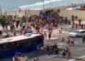 Persone migranti a Ceuta [foto: imagoeconomica]
