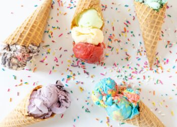 Gelati. Crediti: Courtney Cook via Unsplash