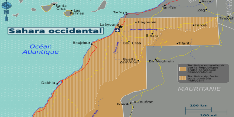 [foto: Globe-trotter/Wikimedia Commons, https://commons.wikimedia.org/wiki/File:Western-sahara-map_(fr).png]