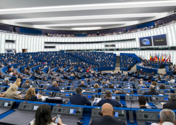 Sessione plenaria del Parlamento europeo a Strasburgo(Francia), settembre 2026. Crediti: Parlamento europeo