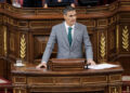 Il presidente Pedro Sánchez al Congreso de los Diputados - il Parlamento spagnolo - discute della situazione in corso a Ceuta. Crediti: Congreso de Los Diputados