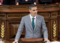 Il primo ministro della Spagna,Pedro Sánchez, al Congreso de los Diputados - il Parlamento spagnolo - discute della situazione in corso a Ceuta. Crediti: Congreso de Los Diputados