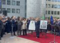 Inaugurazione del palazzo Sassoli a Bruxelles. Crediti: Eunews