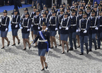 173° Anniversario della fondazione della Polizia di Stato. Source: Imagoeconomica, Luigi Mistrulli
