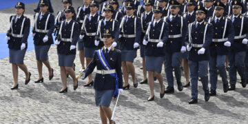173° Anniversario della fondazione della Polizia di Stato. Source: Imagoeconomica, Luigi Mistrulli