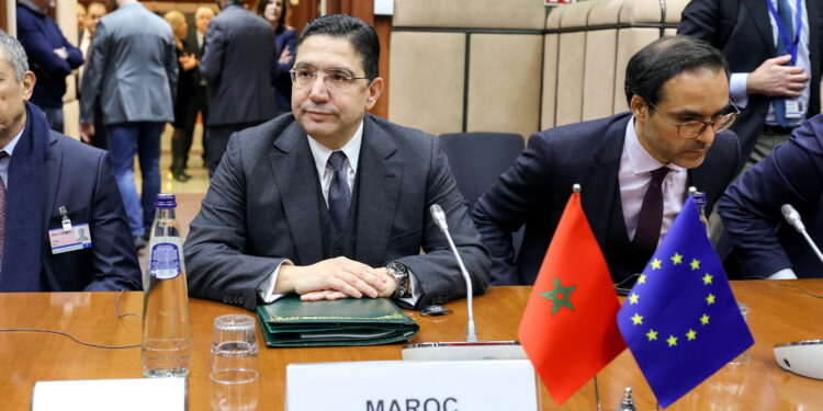 Il ministro degli Esteri marocchino, Nasser Bourita, in una foto d'archivio. Source: Imagoeconomica