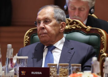 Il ministro degli Esteri russo, Sergei Lavrov. Source: Imagoeconomica