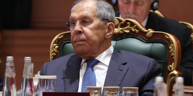 Il ministro degli Esteri russo, Sergei Lavrov. Source: Imagoeconomica