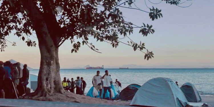 Immigrati a Ceuta [foto: imagoeconomica]