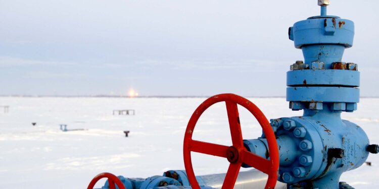 Impianto di Gazprom in Siberia [foto: imagoeconomica]