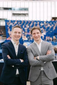 Rafal Modrzewski e Pekka Laurila ospiti al discorso sullo stato delll'Unione. 16 settembre 2026. Source: EU Commission