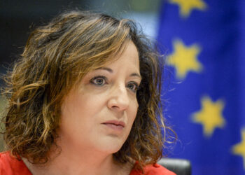 La presidente dei Socialisti (S&D) al Parlamento europeo, Iratxe García Pérez. Crediti: Parlamento europeo