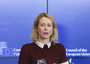 L’Alta rappresentante per la politica estera e di sicurezza dell’UE, Kaja Kallas. Crediti: Consiglio dell'Unione europea