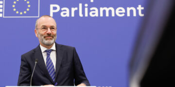 L’eurodeputato e capogruppo del Partito popolare europeo (PPE), Manfred Weber. Crediti: Parlamento europeo