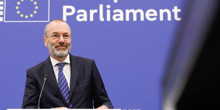L’eurodeputato e capogruppo del Partito popolare europeo (PPE), Manfred Weber. Crediti: Parlamento europeo