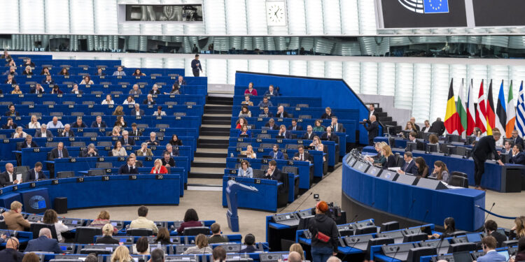 Sessione del Parlamento europeo a Strasburgo. Crediti: Parlamento europeo