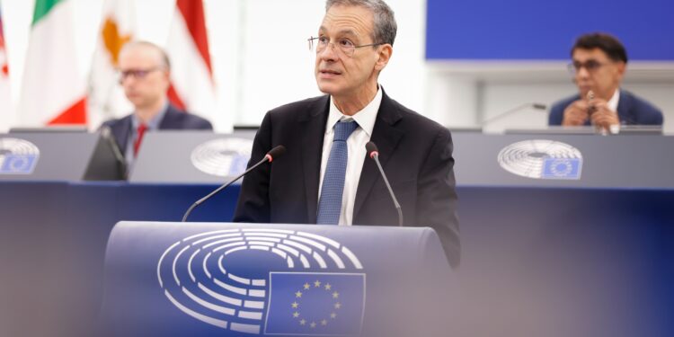 L'eurodeputato PD Giuseppe Lupo. 21 Ottobre 2026. Source: European Union 2026 - Source : EP