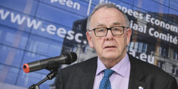 Il presidente del Comitato economico e sociale europeo (CESE), Séamus Boland, 21 ottobre 2026. Source: EESC