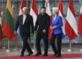 Zelensky, Costa, von der Leyen, allargamento