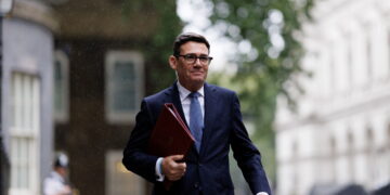 Il primo ministro britannico Andy Burnham (Imagoeconomica)