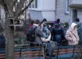 Periferia di Kiev colpita da un attacco missilistico russo. Crediti: Marco Cremonesi via Imagoeconomica