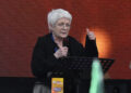 L'ex giornalista ed europarlamentare, Barbara Spinelli. Crediti: Luigi Mistrulli via Imagoeconomica