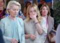 La presidente della Commissione europea, Ursula von der Leyen, e la presidente del Consiglio dei Ministri, Giorgia Meloni a una riunione informale dei capi di Stato nel 2024. Crediti: Stavros Ioannides via Imagoeconomica
