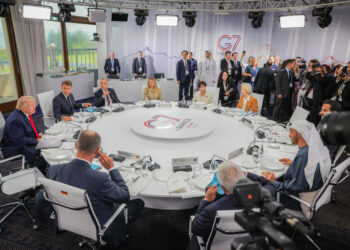 Immagine di repertorio: Vertice G7 nel giugno 2026 in Francia ad Évian-Les-Bains. Source: Imagoeconomica